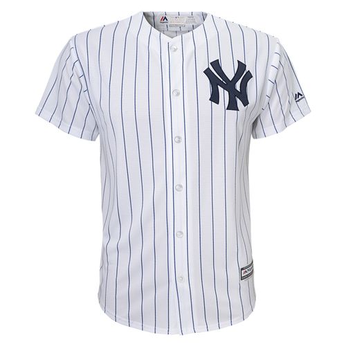 Youth New York Yankees Cool Replica Jersey (White)