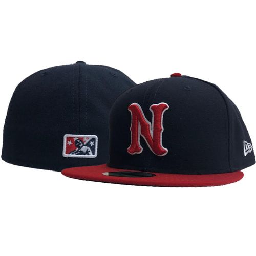New Era Nashville Sounds Authentic Road Fitted Hat | Navy