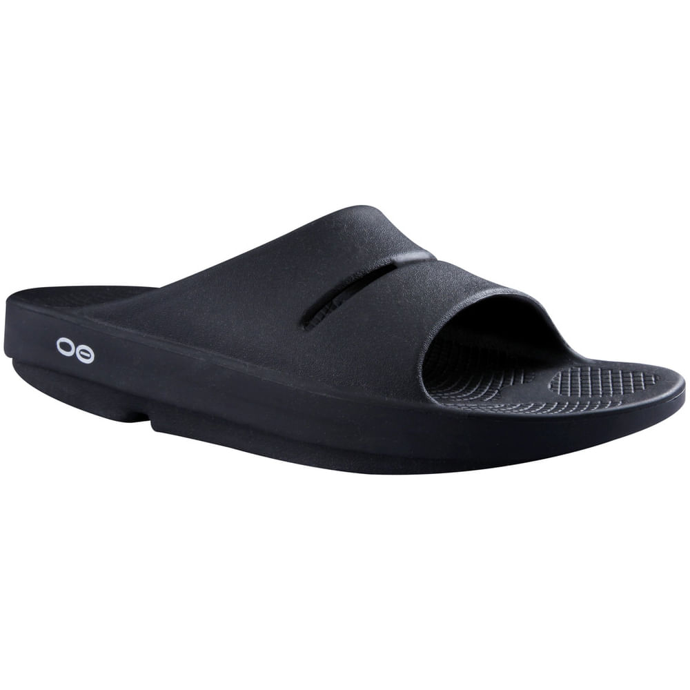 OOFOS OOAHH Slide (Black) | Sandals 