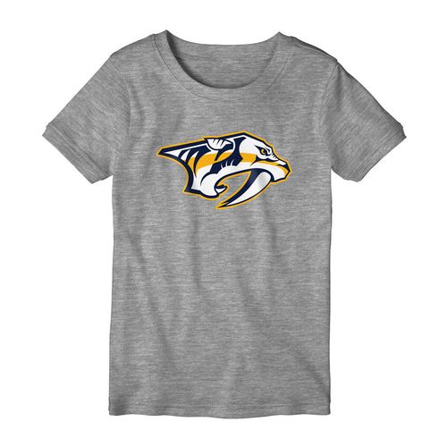 Kid's Nashville Predators Logo Short Sleeve T-Shirt (Heather)