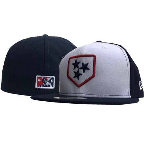 New Era Nashville Sounds Authentic Alternate Fitted Hat (Navy/White)