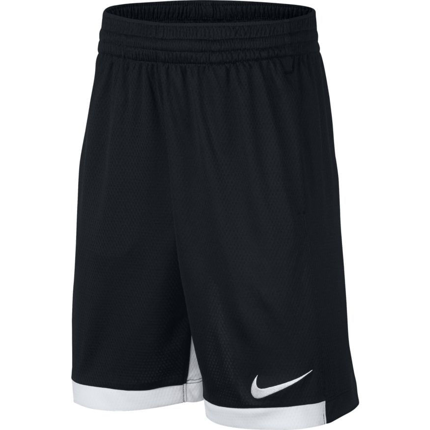 black and white nike basketball shorts