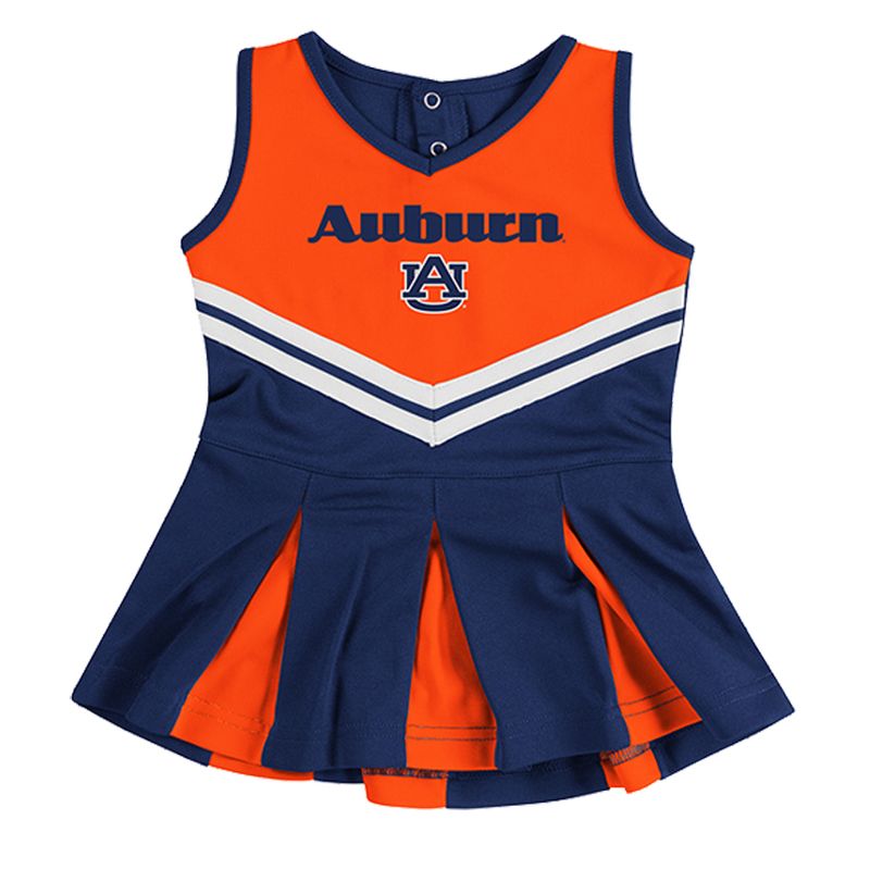 baby auburn cheerleader outfit