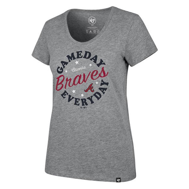 atlanta braves women's t shirts