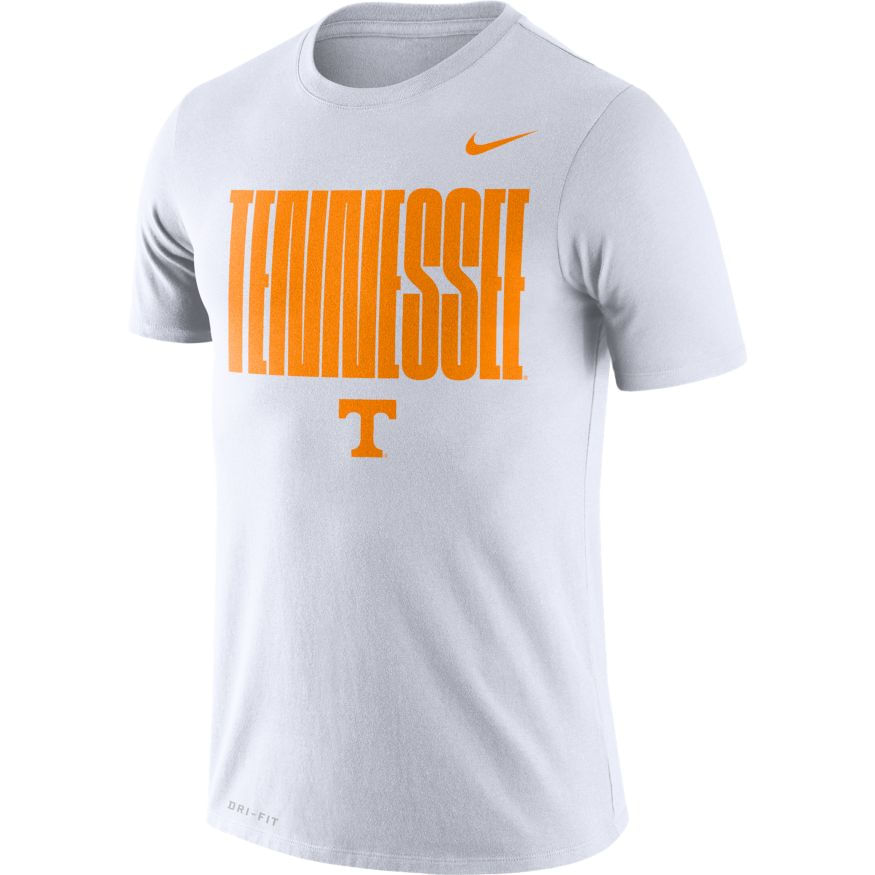 Men's Nike Tennessee Volunteers Dri-FIT Legend Seasonal Logo T-Shirt (White)