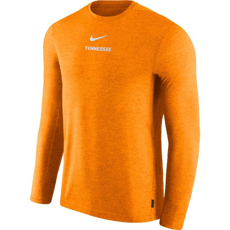 orange dri fit long sleeve shirt