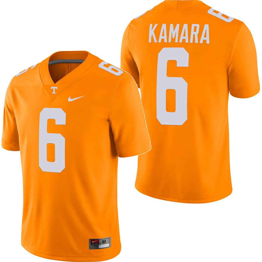 Men's Nike Tennessee Volunteers Dri-Fit Alvin Kamara Game Jersey (Orange) XLarge