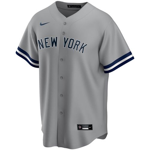 Men's Nike New York Yankees Road Replica Jersey (Grey)