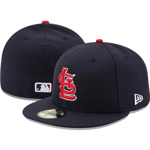 New Era St. Louis Cardinals On-Field 5950 2017 Fitted Hat (Navy)