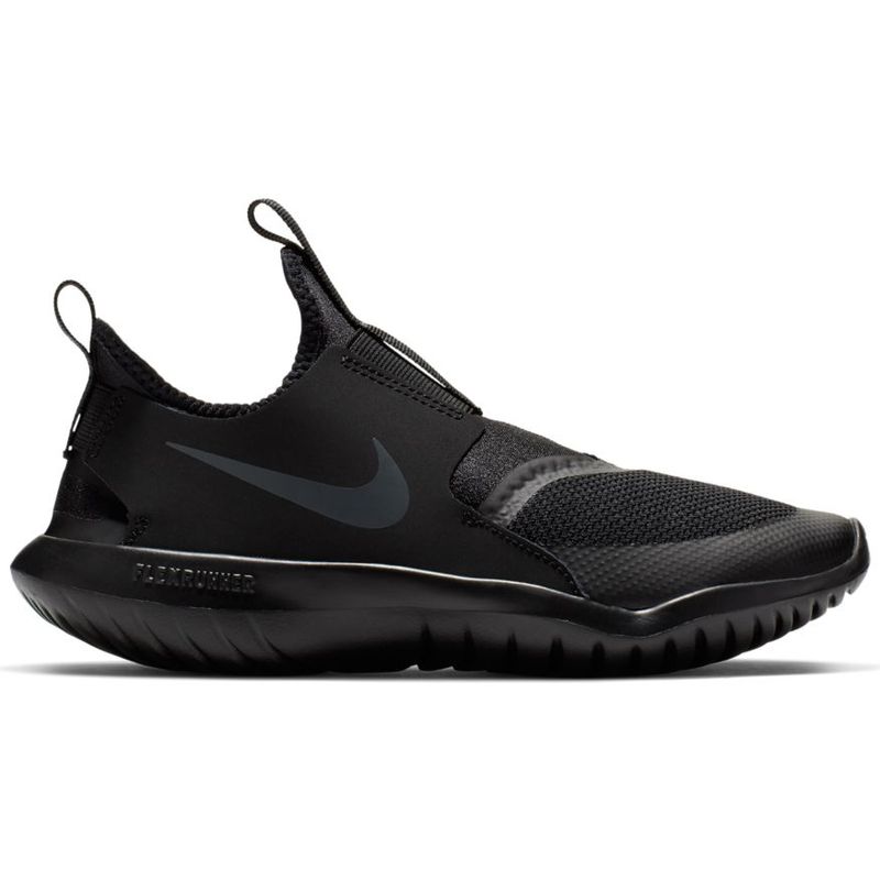 black nike flex runner