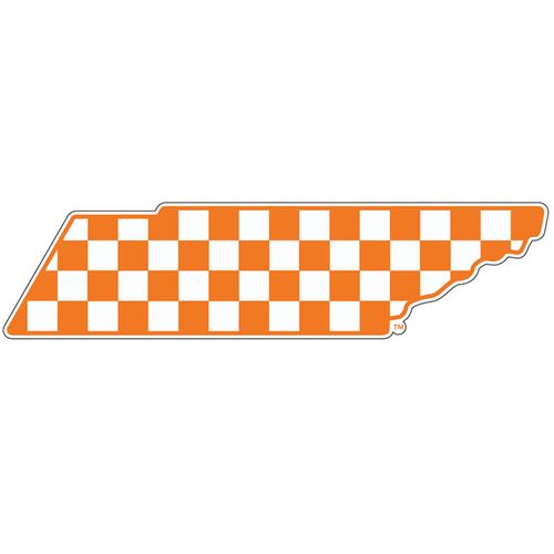 Tennessee Checkerboard State Decal