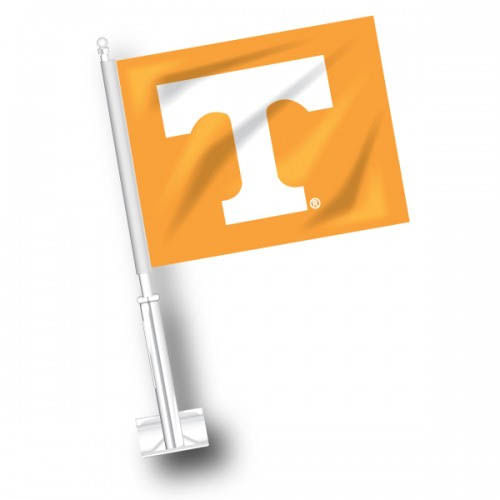 Tennessee Volunteers Logo Car Flag (Orange)