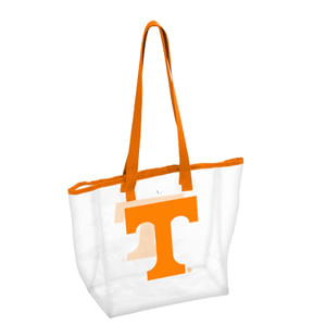 clear orange bag