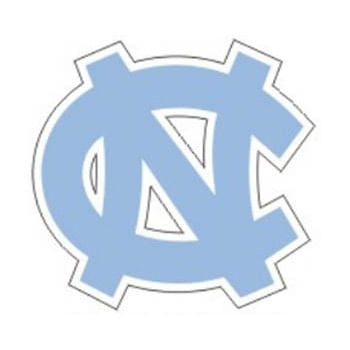 North Carolina Tar Heels Logo Decal | Stickers/Decals