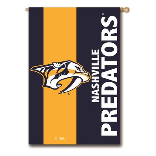 Nashville Predators Embroidered Vertical Flag