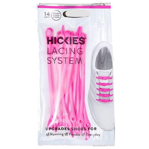 HICKIES No Tie Shoe Laces (Neon Pink)