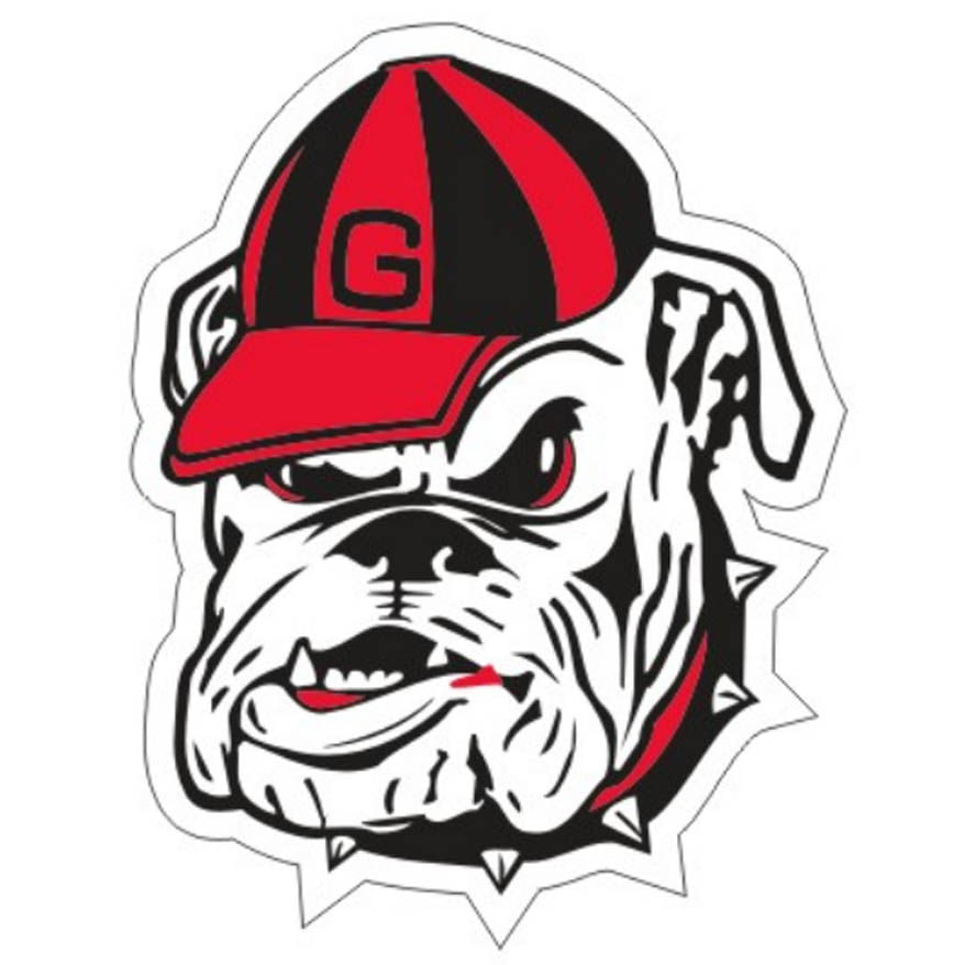 Bulldogs Bulldog Decal Stickers/Decals