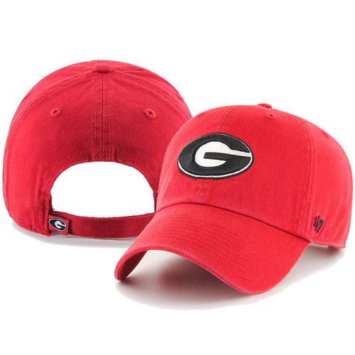 ’47 Brand Georgia Bulldogs Clean Up Adjustable Hat (Red)