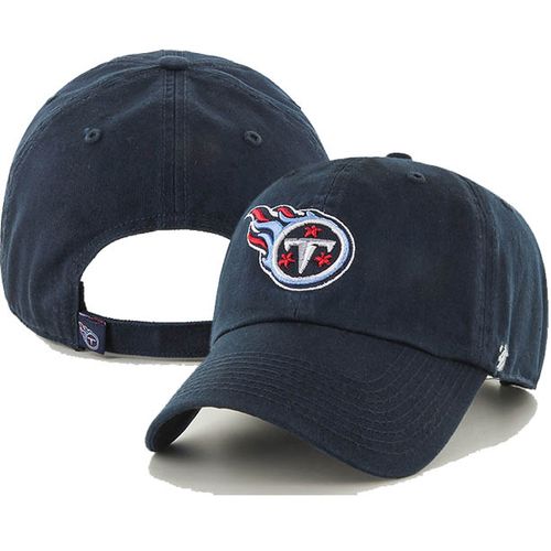 ’47 Brand Tennessee Titans Clean Up Adjustable Hat (Navy)