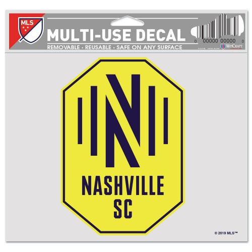 Nashville Soccer Club Multiple Use Decal