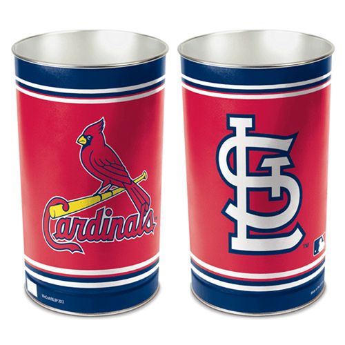 St. Louis Cardinals Tapered Trashcan