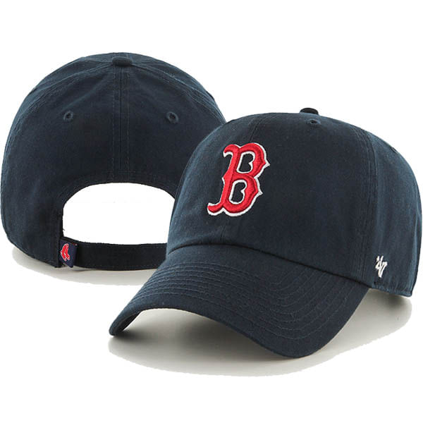 47 Boston Red Sox Gray Clean Up Adjustable Hat