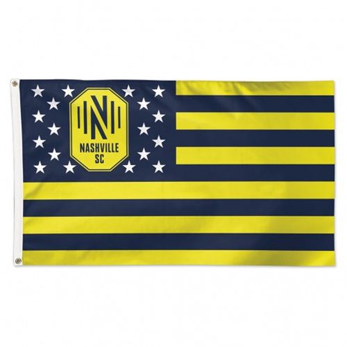 Nashville Soccer Club Deluxe Stripe Flag