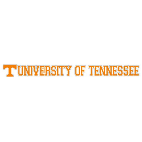 Tennessee Volunteers University Of Tennessee Strip Decal | Orange
