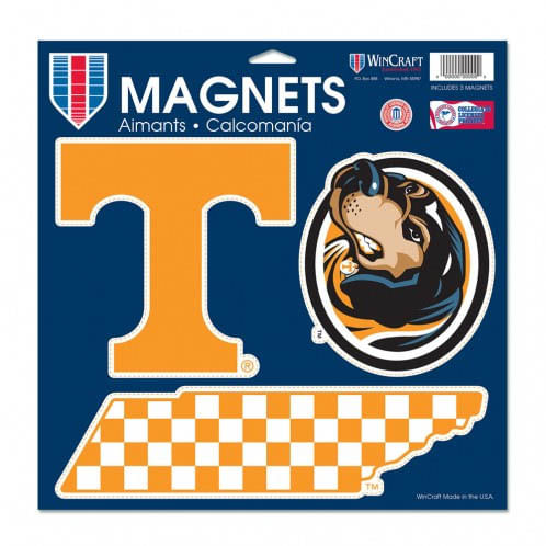 Tennessee Volunteers Die Cut Logo Magnet Set