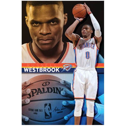 Oklahoma City Thunder Russell Westbrook Poster
