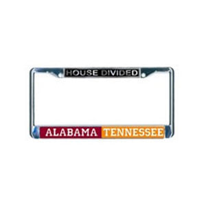 House Divided License Frame - Custom Order with YOUR teams