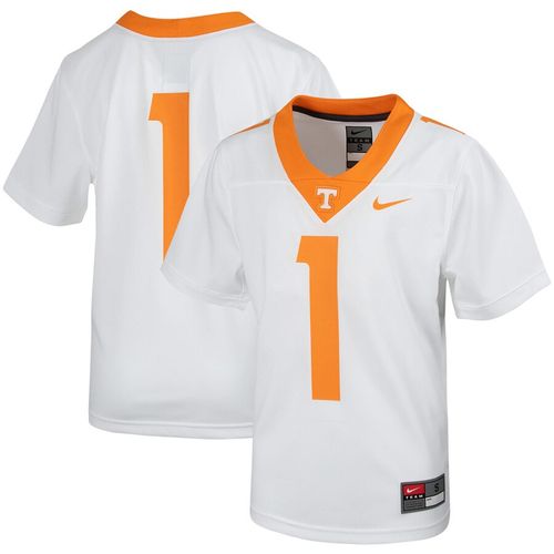 Youth Nike Tennessee Volunteers #1 Football Replica Jersey (White)