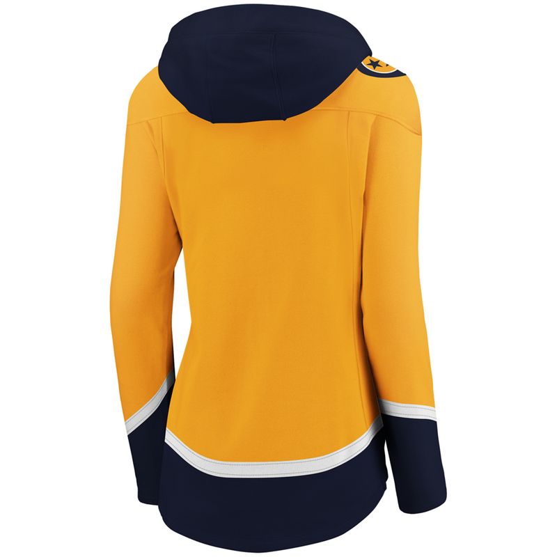 nashville predators lace up hoodie