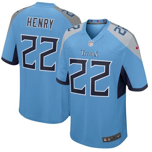 Youth Nike Tennessee Titans Derrick Henry Alternate Game Jersey (Light Blue)