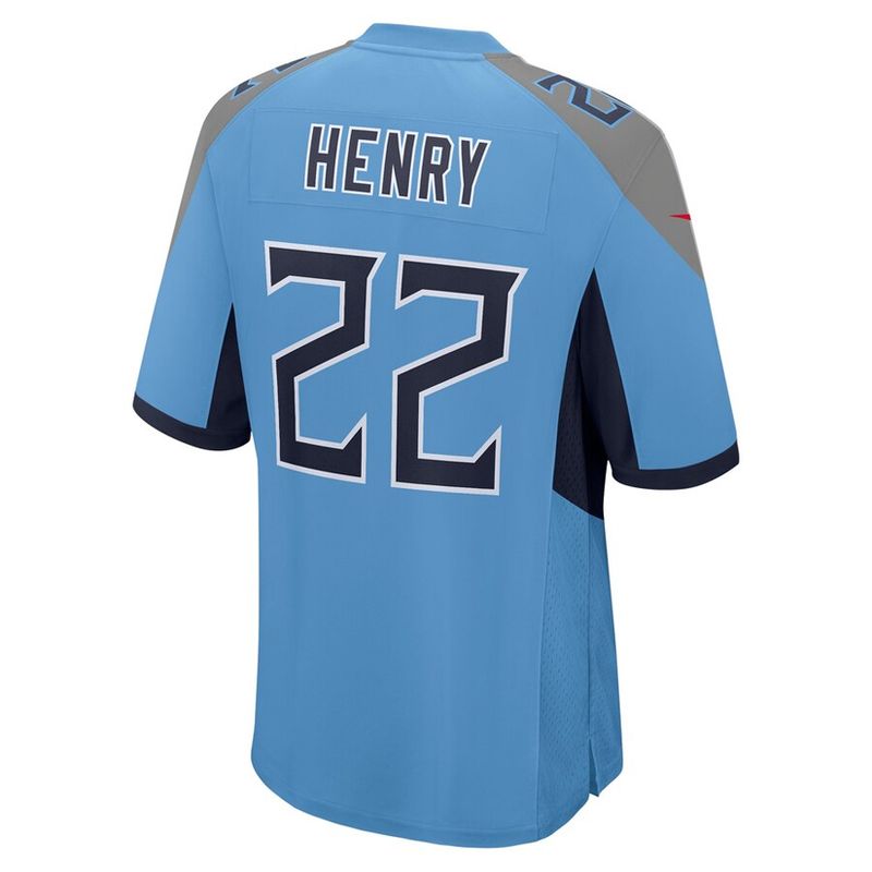 Nike Youth Tennessee Titans Derrick Henry #22 Light Blue Alternate Game  Jersey