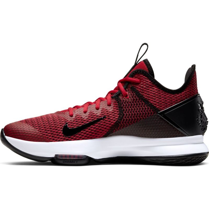 black and red lebron shoes