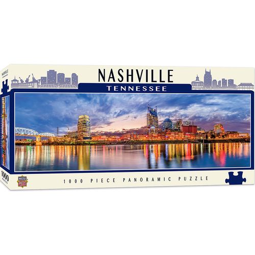 Nashville Skyline Panoramic Puzzle