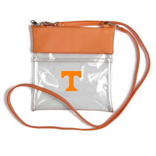 Tennessee Volunteers Gameday X-Body Stadium Bag (Clear/Orange)