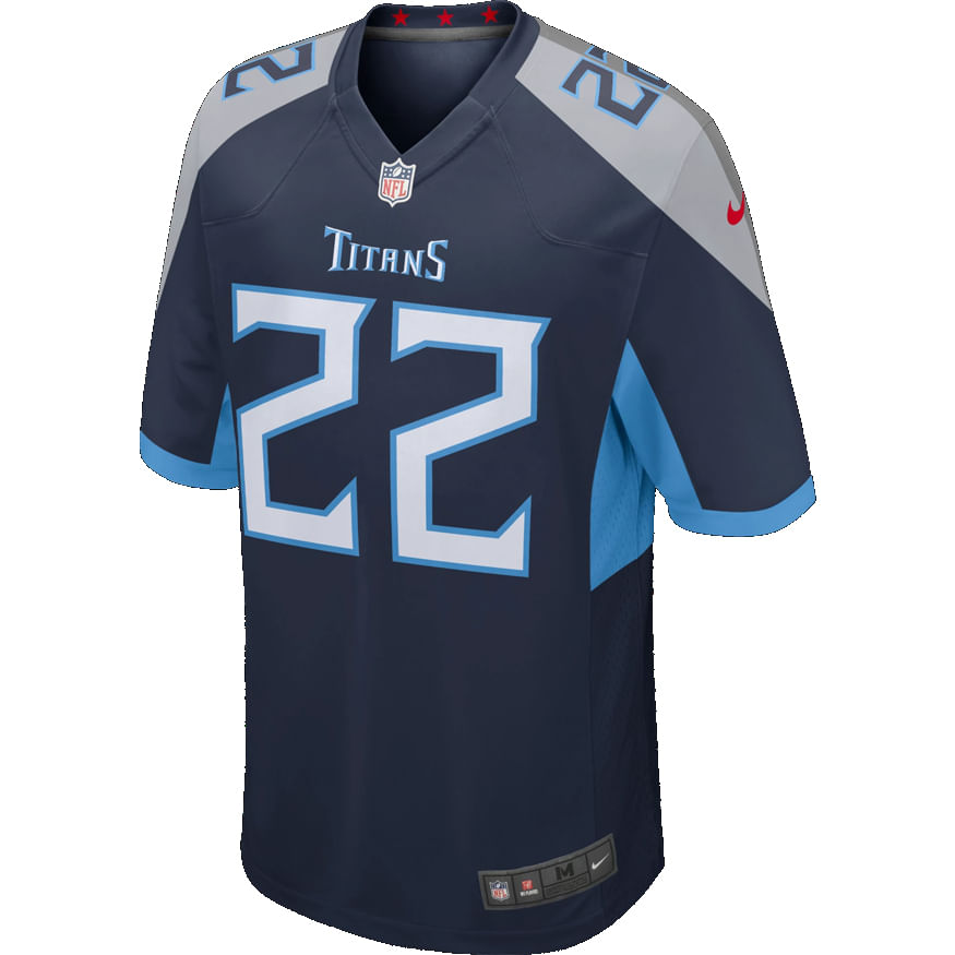 Camiseta de Juego Nike Home de los Tennessee Titans - Derrick Henry