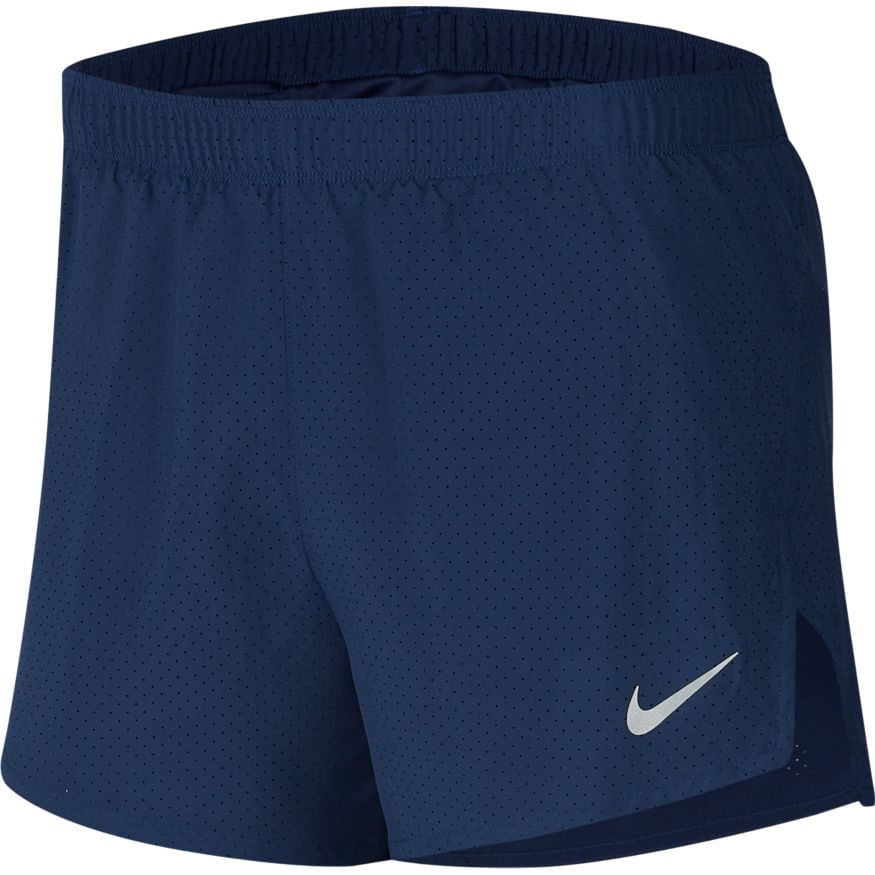 navy blue nike running shorts
