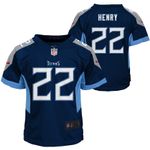 Nike Toddler Tennessee Titans Derrick Henry #22 Alternate Blue Game Jersey