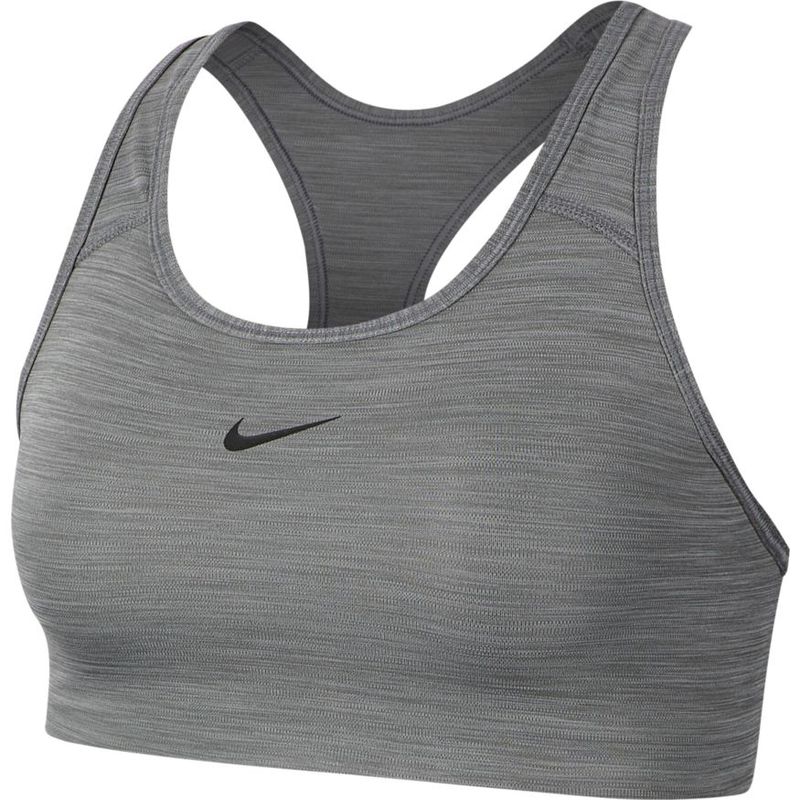 Nike Swoosh Sports Bra (Smoke Grey 