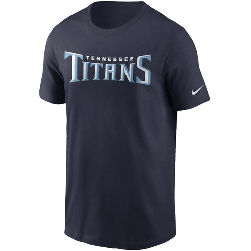 Men's Nike Gray Tennessee Titans Logo Essential T-Shirt Size: Small