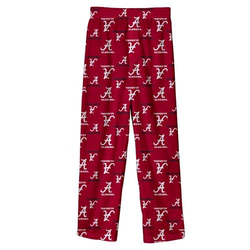 Kid's Alabama Crimson Tide Pajama Pant (Crimson/White)