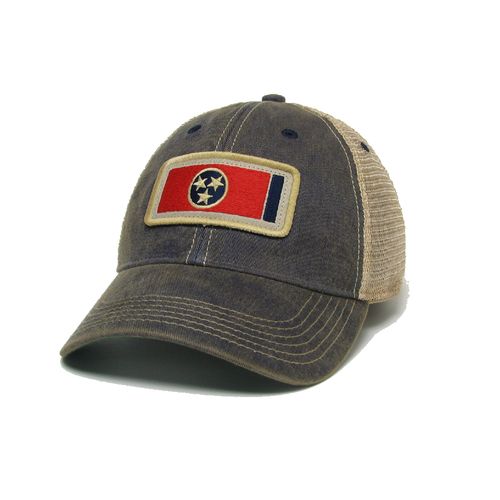 Legacy Off Road Trucker Tennessee Flag Adjustable Hat (Navy)