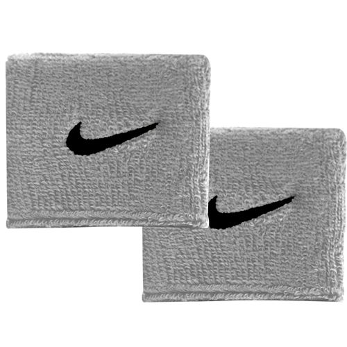Nike Swoosh Wristbands (Grey/Black)