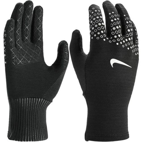 Women's Nike Sphere 360 Running Gloves (Black/Silver)
