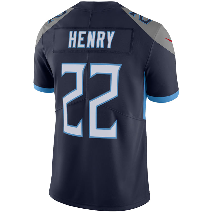 Men's Nike Tennessee Titans Derrick Henry Limited Home Jersey (Navy) 3X