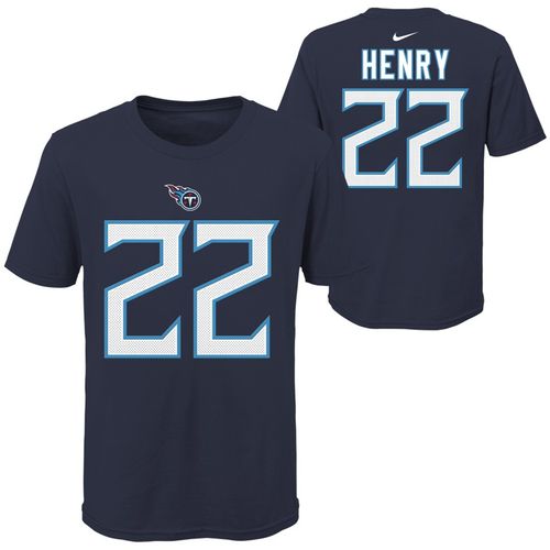 Youth Tennessee Titans Derrick Henry Player T-Shirt | Navy