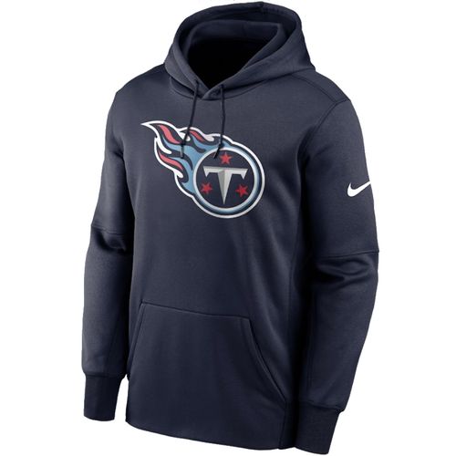 Men's Nike Tennessee Titans Prime Logo Hooded Fleece (Navy)